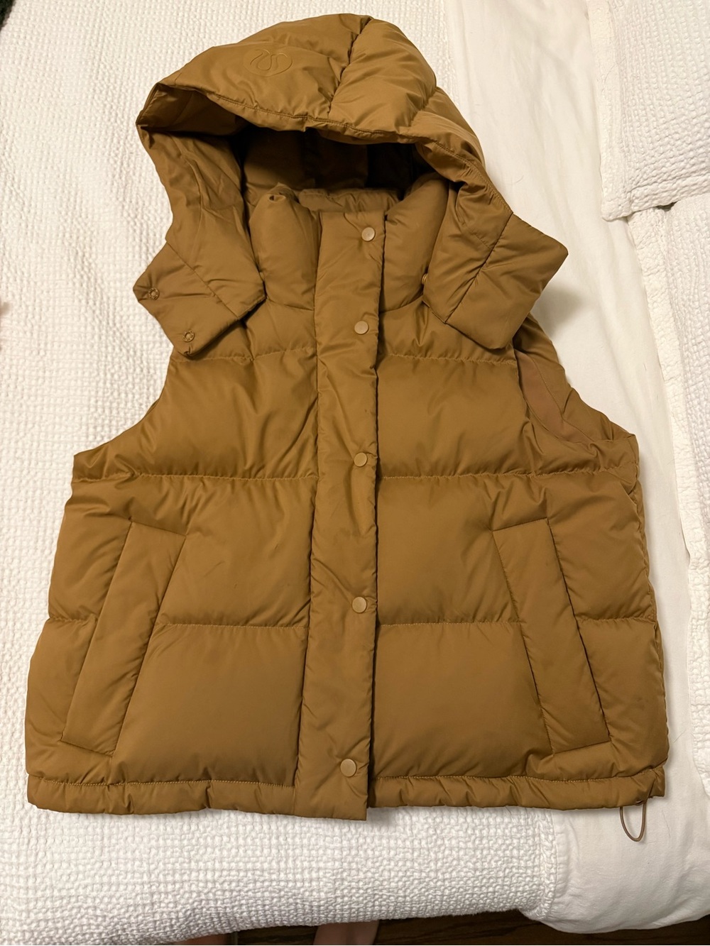LULULEMON wonder puff down-fill cropped vest